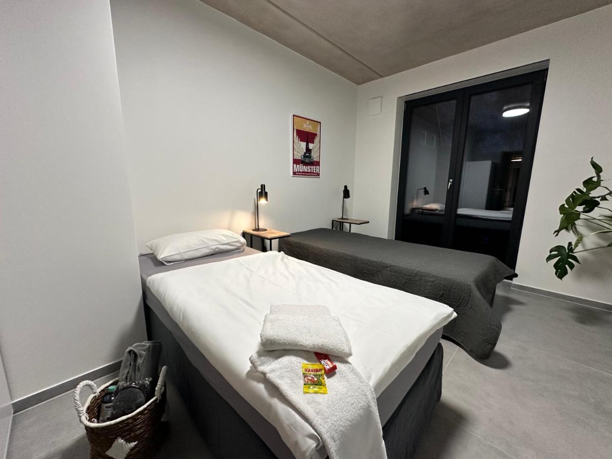 Luxurioeses Apartment Direkt Am Kanal 125 M² - Youpartments Münster Exterior foto