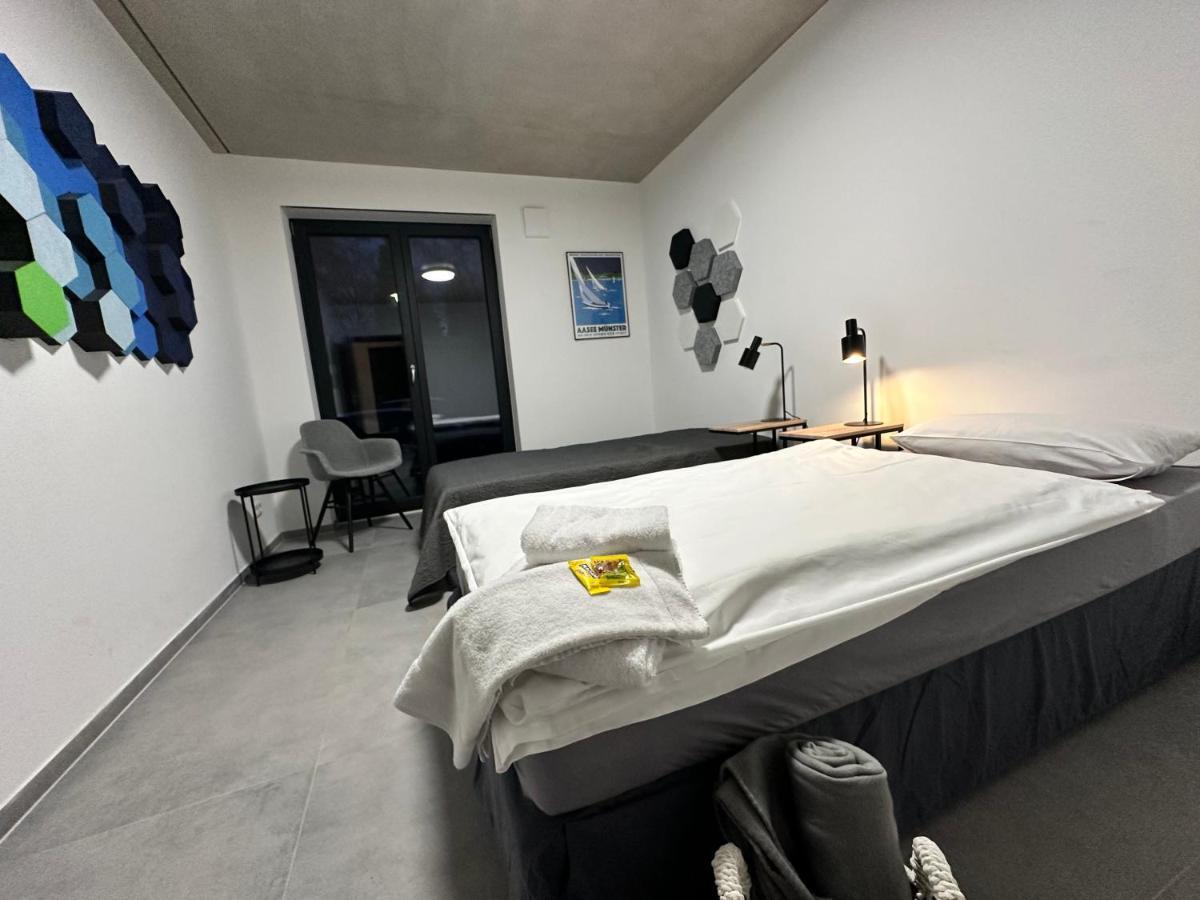 Luxurioeses Apartment Direkt Am Kanal 125 M² - Youpartments Münster Exterior foto