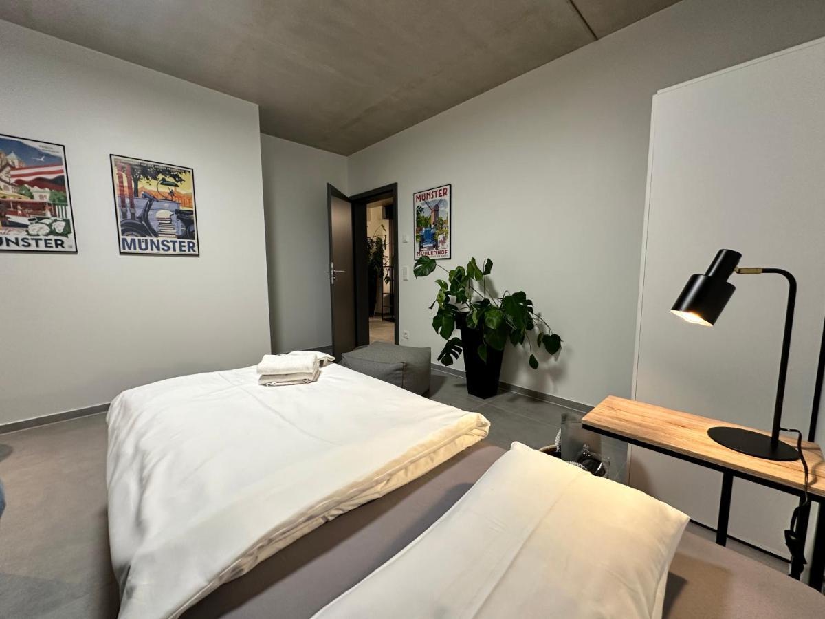 Luxurioeses Apartment Direkt Am Kanal 125 M² - Youpartments Münster Exterior foto